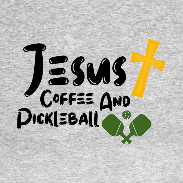 Jesus Coffee and Pickleball by NICHE&NICHE